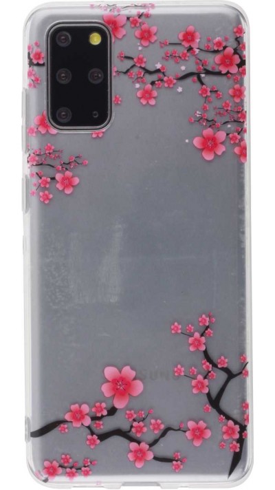 Coque Samsung Galaxy S20+ - Gel petites fleurs