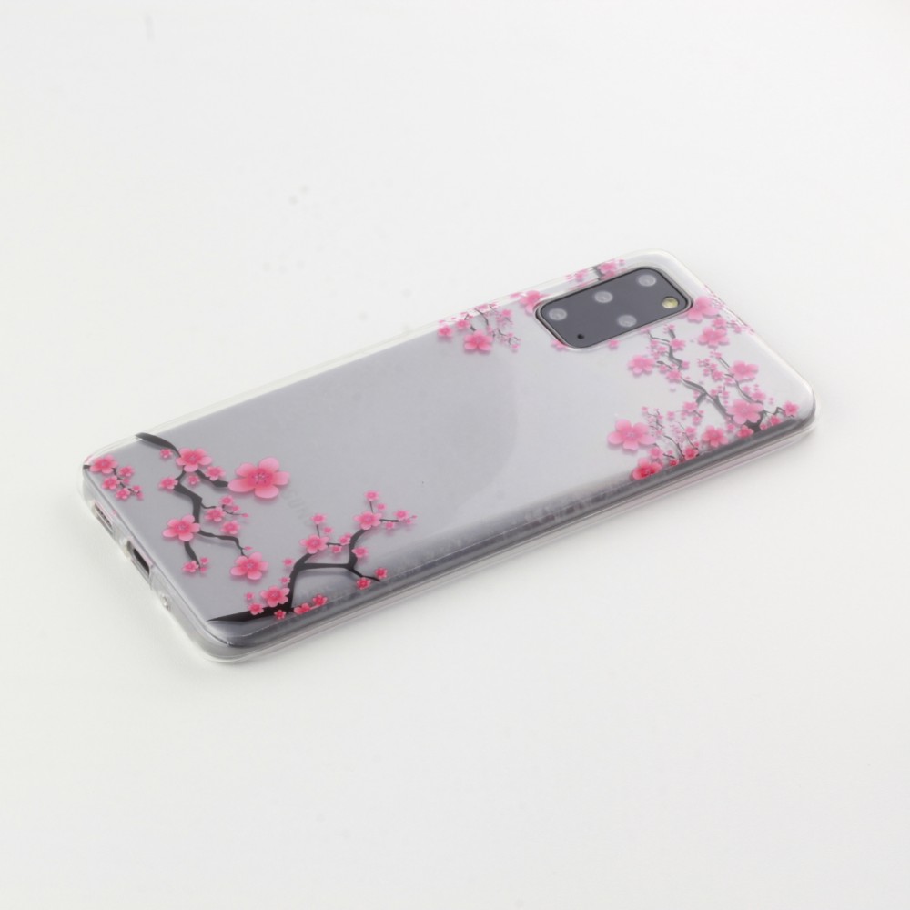Hülle Samsung Galaxy S20+ - Gummi kleine Blumen