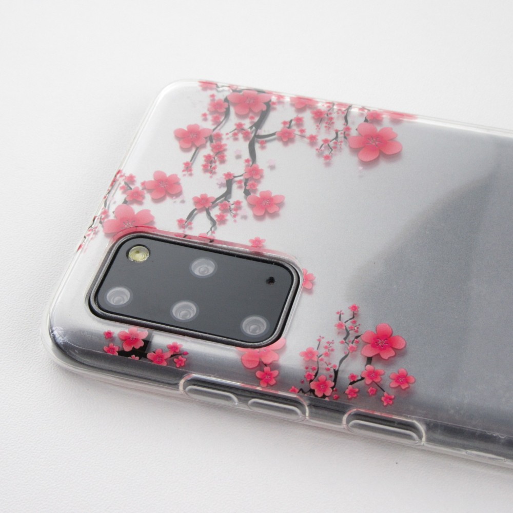 Hülle Samsung Galaxy S20 - Gummi kleine Blumen