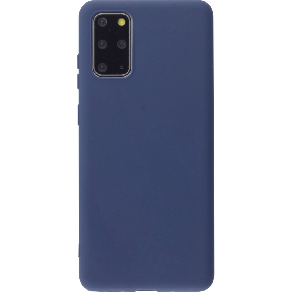 Coque Samsung Galaxy S20 - Silicone Mat - Bleu foncé