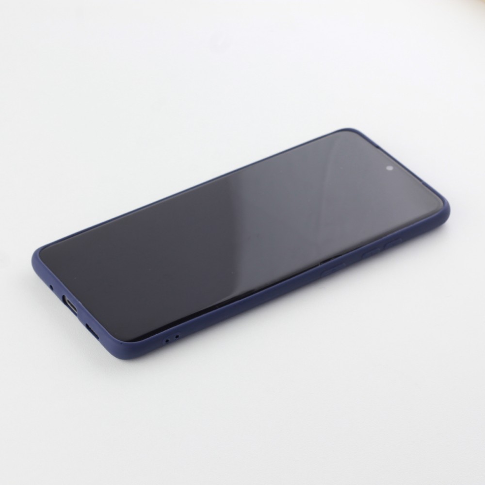 Coque Samsung Galaxy S20 - Silicone Mat - Bleu foncé