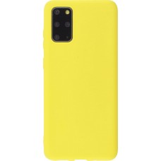Coque Samsung Galaxy S20+ - Silicone Mat jaune