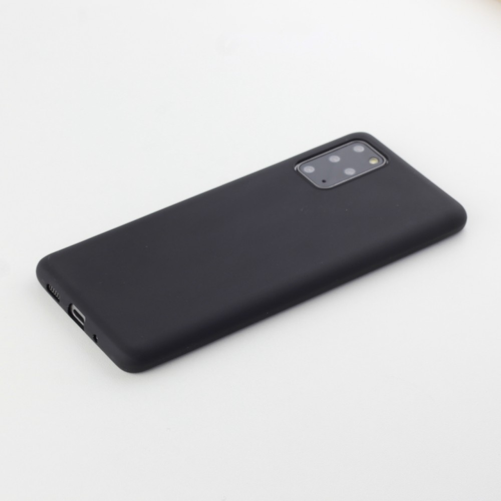 Hülle Samsung Galaxy S20 - Silicone Mat - Schwarz