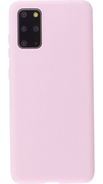 Coque Samsung Galaxy S20+ - Silicone Mat - Rose clair