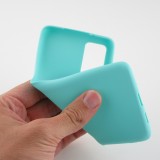 Hülle Samsung Galaxy S20+ - Silicone Mat - Türkis