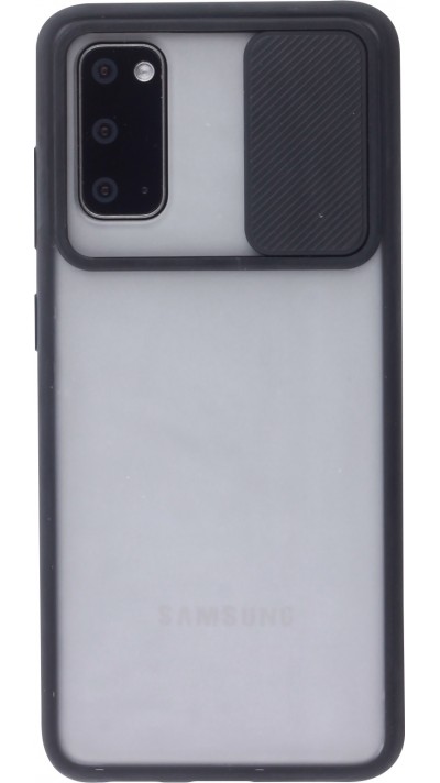 Coque Samsung Galaxy S20 - Caméra Clapet Blur - Noir