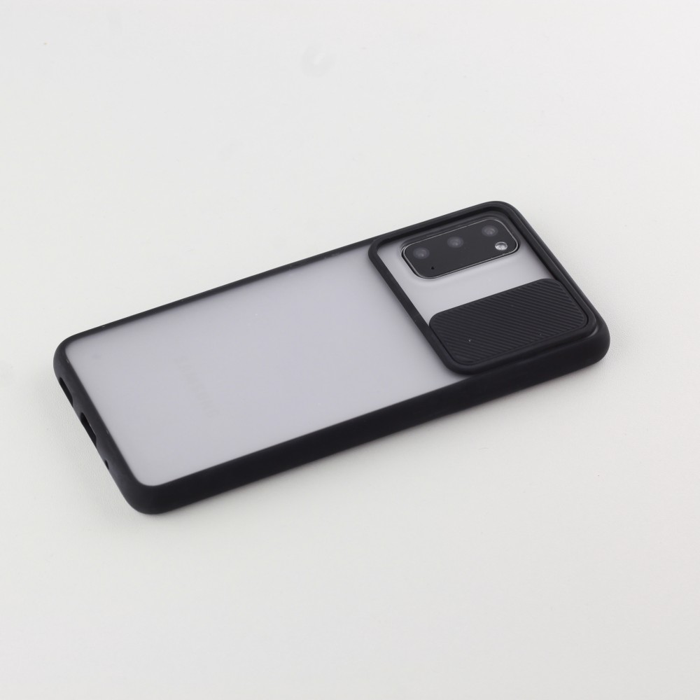 Coque Samsung Galaxy S20 - Caméra Clapet Blur - Noir