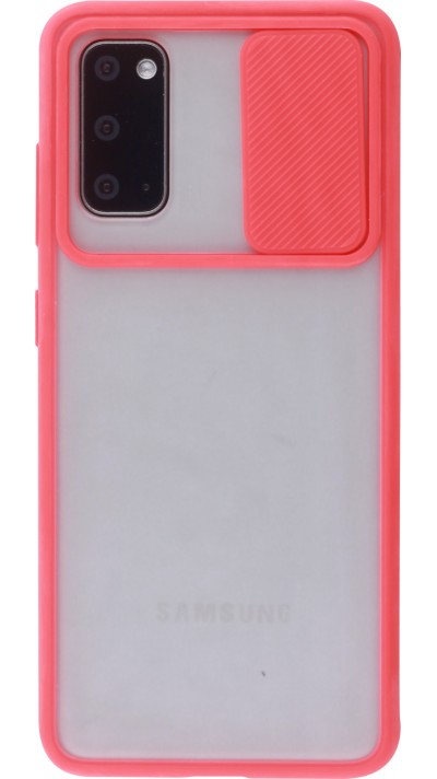 Coque Samsung Galaxy S20 - Caméra Clapet Blur - Rouge