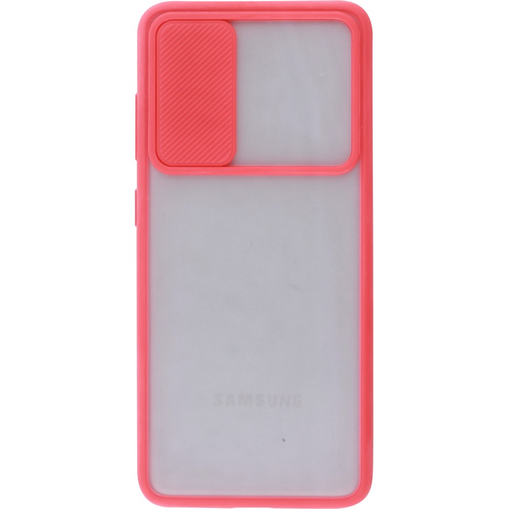 Coque Samsung Galaxy S20 - Caméra Clapet Blur - Rouge