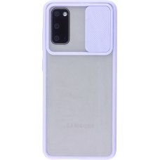 Coque Samsung Galaxy S20 - Caméra Clapet Blur - Violet