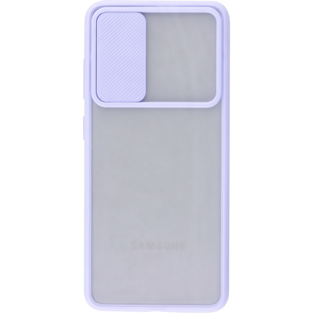 Coque Samsung Galaxy S20 - Caméra Clapet Blur - Violet