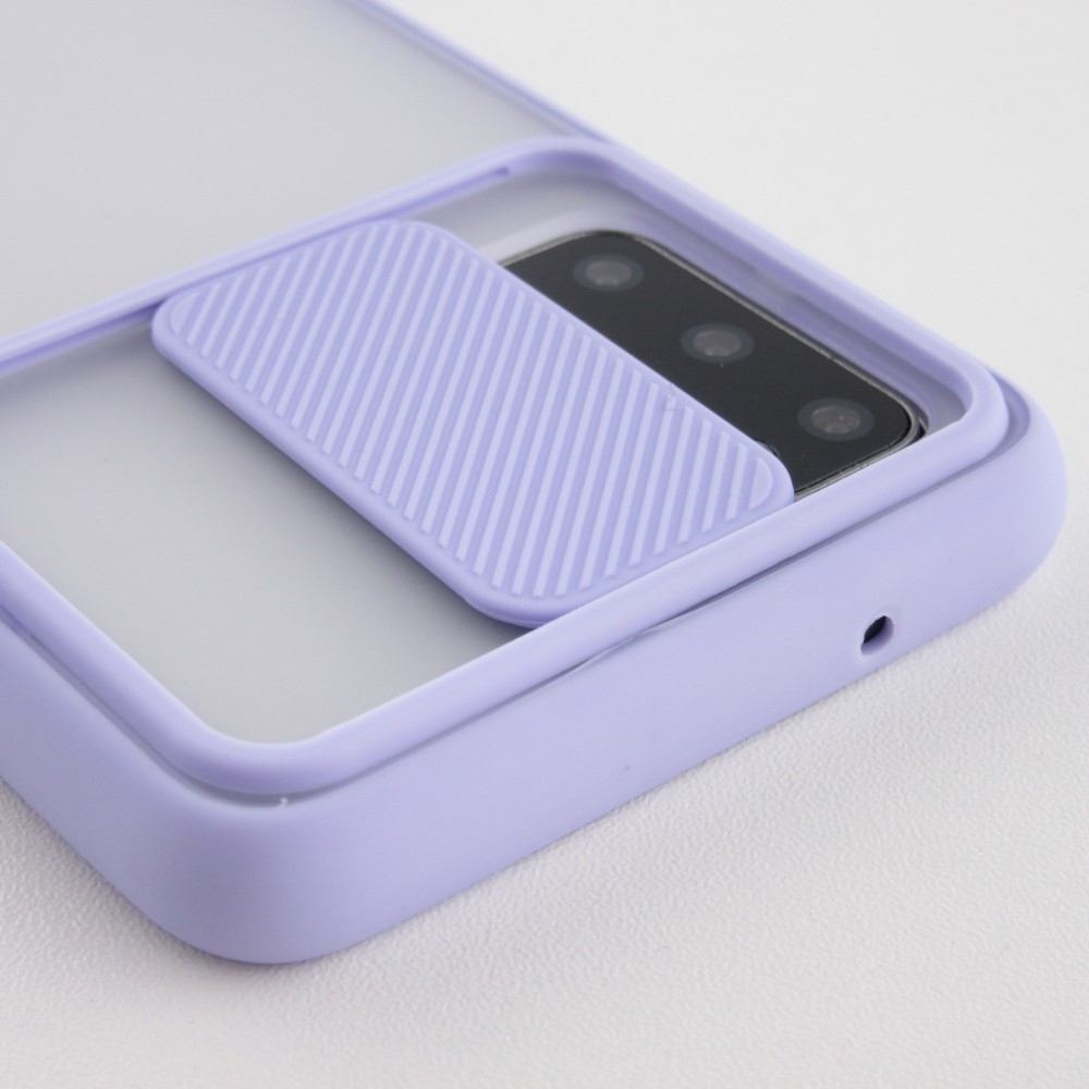 Hülle Samsung Galaxy S20 - Kamera Klappe Blur - Violett