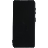 Coque Samsung Galaxy S20 FE - Silicone Mat Coeur doré - Noir