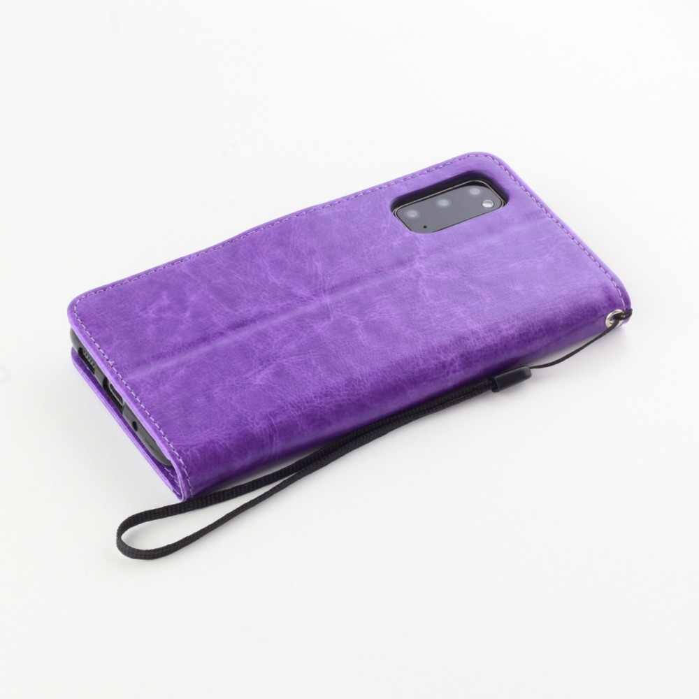 Coque Samsung Galaxy S20 - Premium Flip - Violet