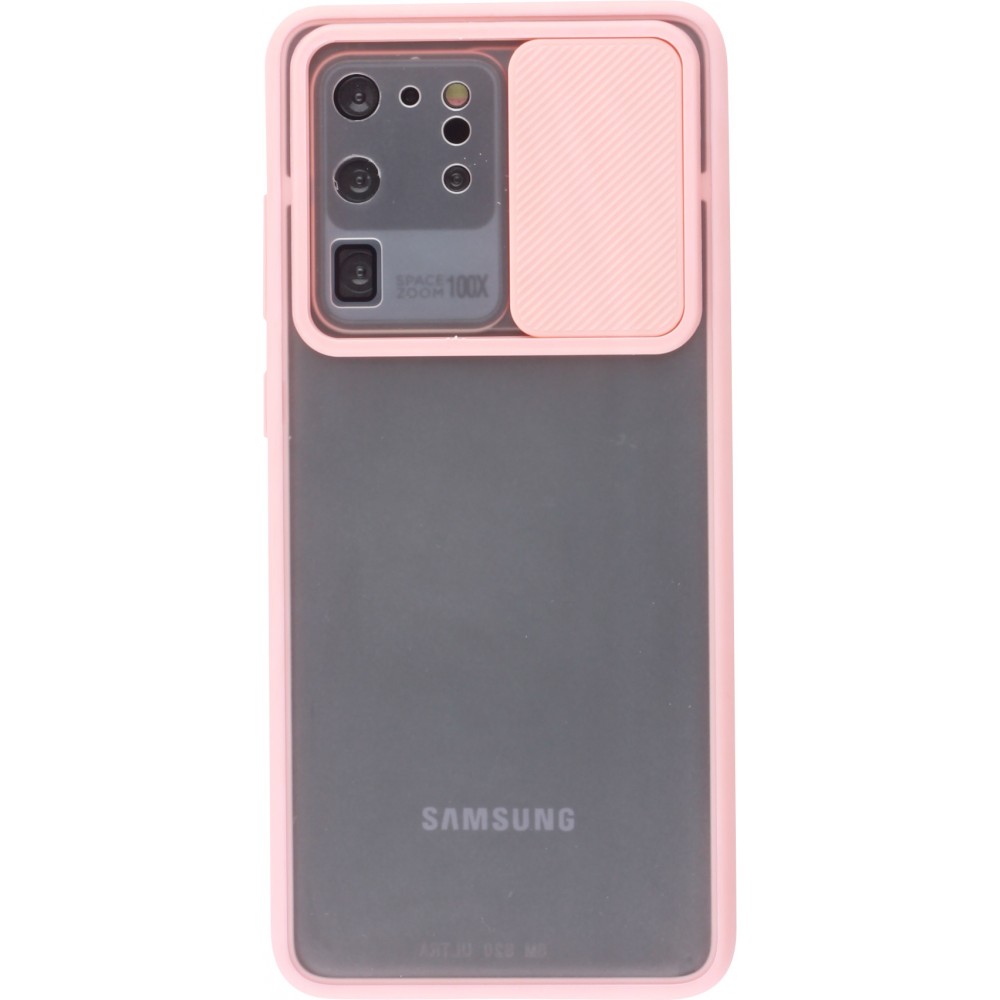 Hülle Samsung Galaxy S20 Ultra - Kamera Klappe Blur - Rosa