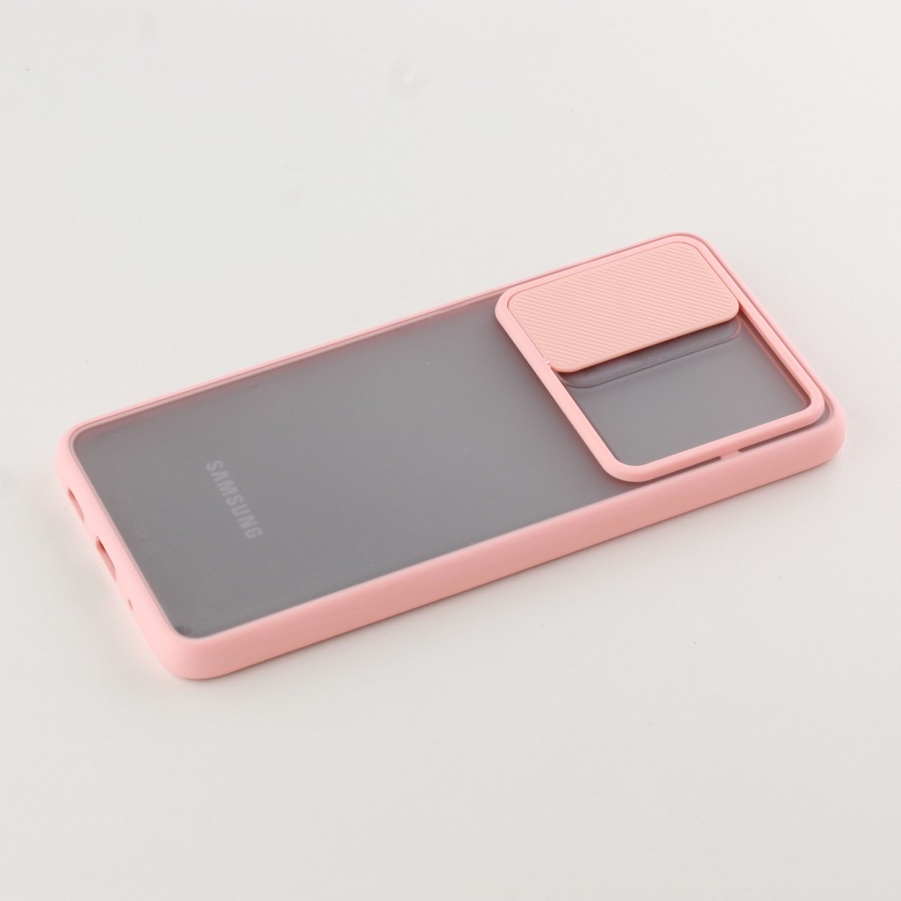 Coque Samsung Galaxy S20 Ultra - Caméra Clapet Blur - Rose