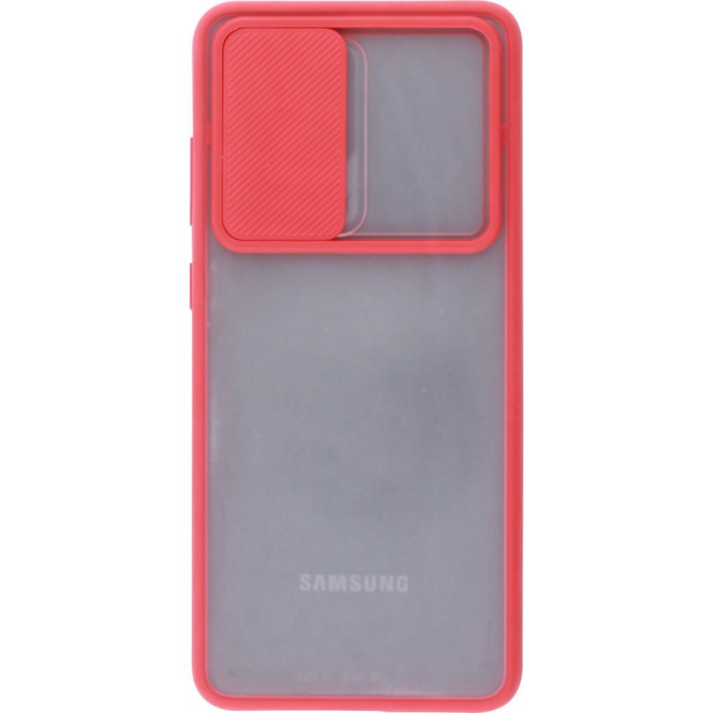 Hülle Samsung Galaxy S20 Ultra - Kamera Klappe Blur - Rot