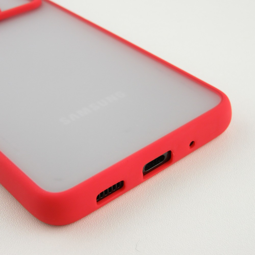 Hülle Samsung Galaxy S20 Ultra - Kamera Klappe Blur - Rot