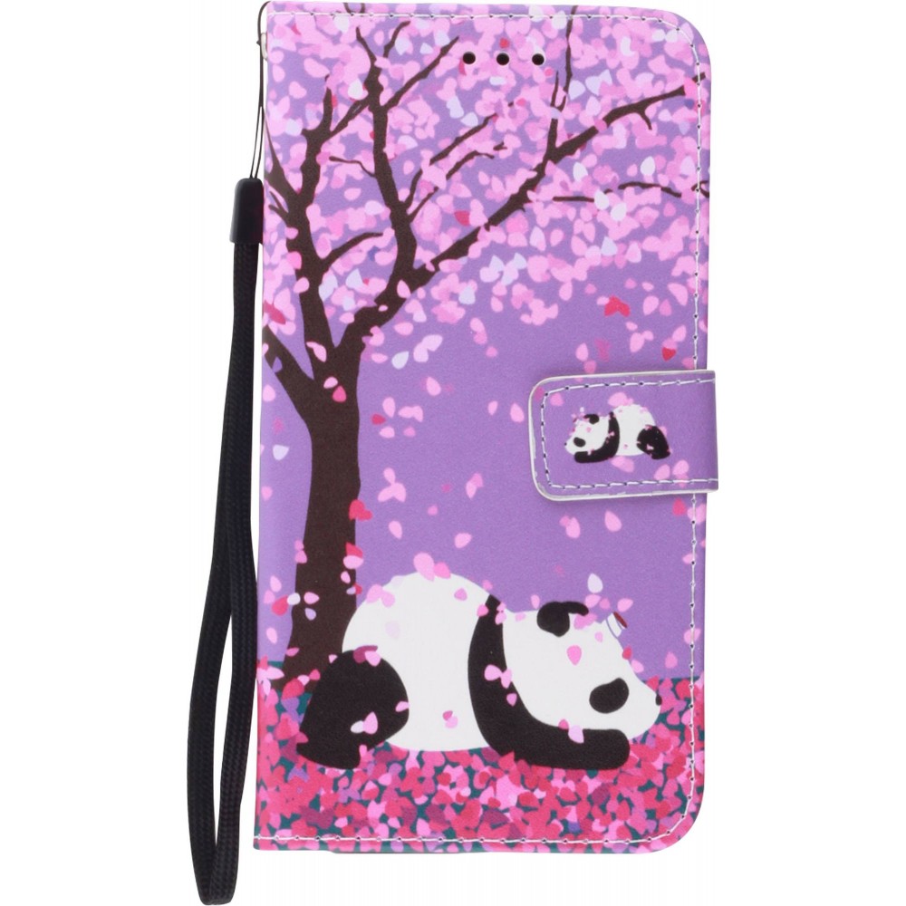 Hülle Samsung Galaxy S20 Ultra - Flip Panda Cerisier