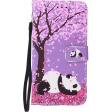 Hülle Samsung Galaxy S20 Ultra - Flip Panda Cerisier