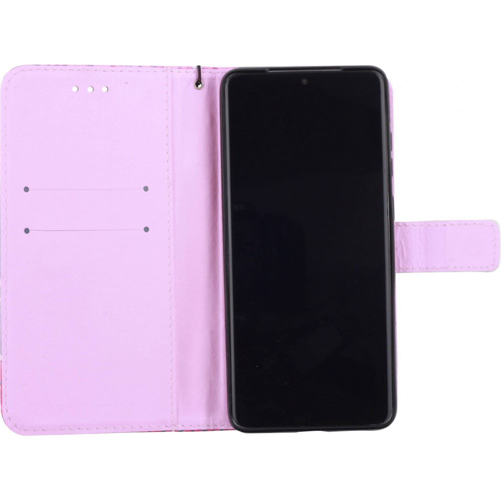 Hülle Samsung Galaxy S20 Ultra - Flip Panda Cerisier