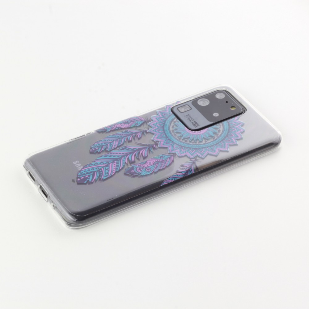 Hülle Samsung Galaxy S20 Ultra - Gel Dreamcatcher Gefieder