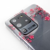 Hülle Samsung Galaxy S20 Ultra - Gummi kleine Blumen