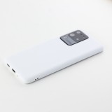 Coque Samsung Galaxy S20 Ultra - Silicone Mat - Blanc