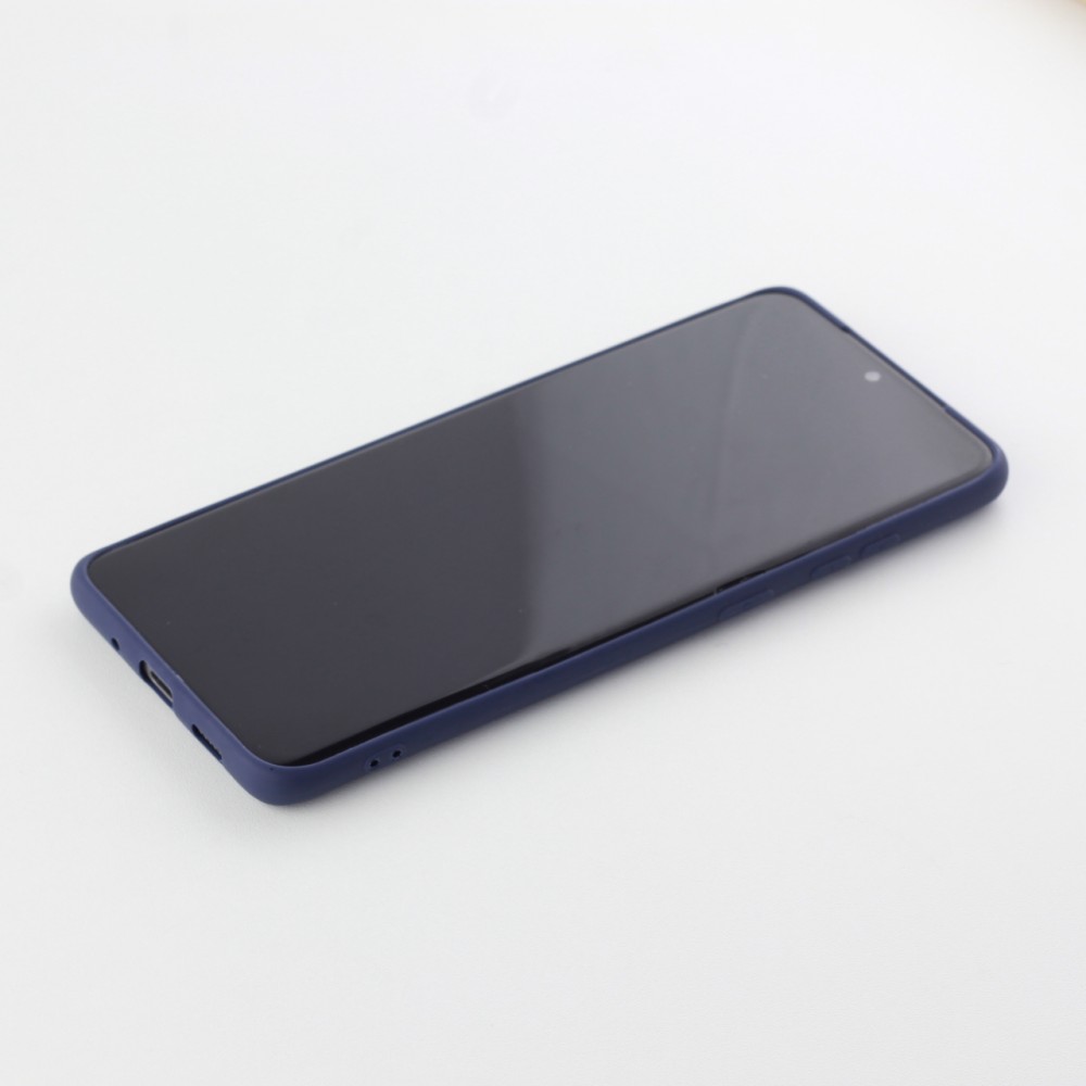 Coque Samsung Galaxy S20 Ultra - Silicone Mat - Bleu foncé