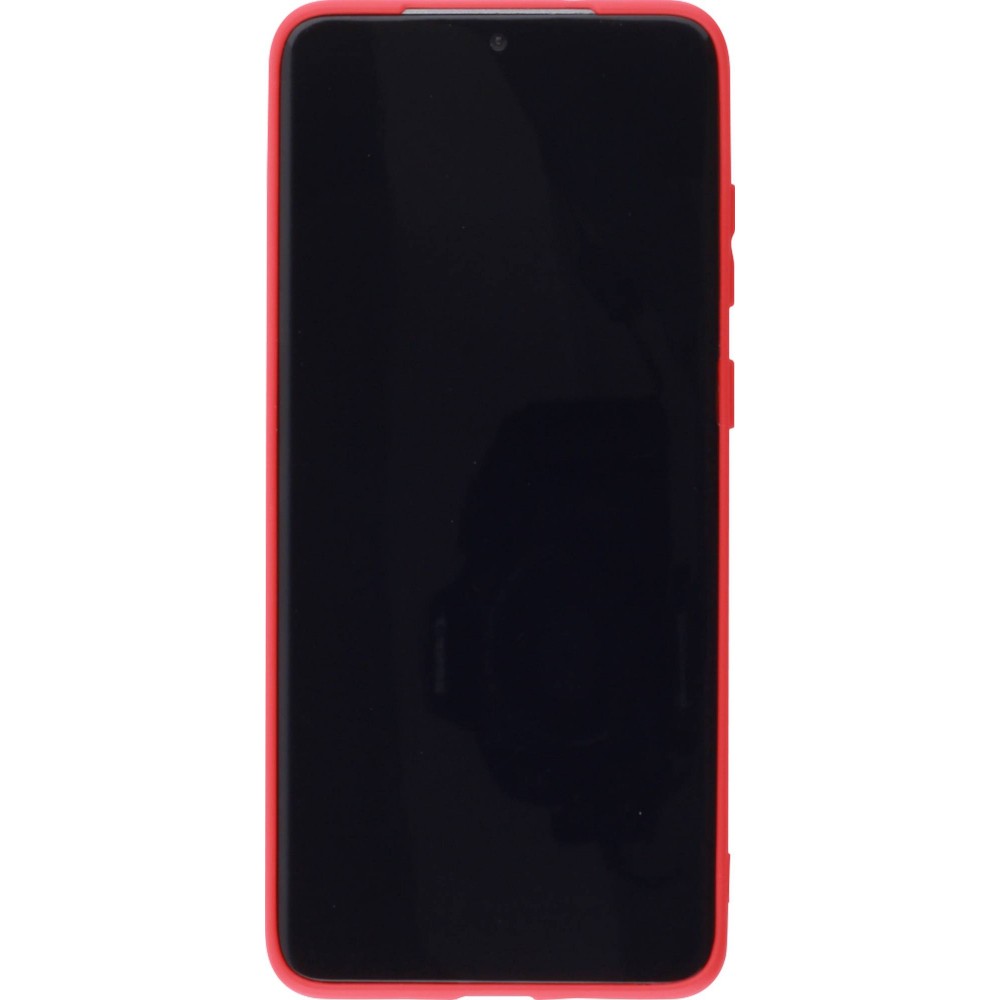 Hülle Samsung Galaxy S20 Ultra - Silicone Mat - Rot