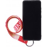 Hülle Samsung Galaxy S20 - Wallet mit tasche und Schleife - Rot