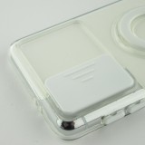 Coque Samsung Galaxy S22+ - Caméra clapet avec anneau - Blanc