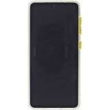 Coque Samsung Galaxy S22+ - Caméra clapet avec anneau jaune