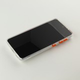 Coque Samsung Galaxy S21+ 5G - Caméra clapet avec anneau - Orange