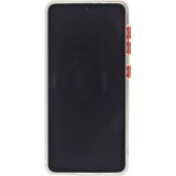Coque Samsung Galaxy S22+ - Caméra clapet avec anneau - Rouge