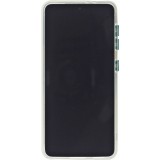 Coque Samsung Galaxy S21 5G - Caméra clapet avec anneau - Vert foncé