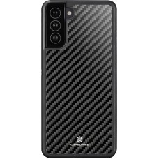 Hülle Samsung Galaxy S21 5G - Carbomile Carbon Fiber