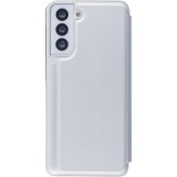 Coque Samsung Galaxy S21 Ultra 5G - Clear View Cover - Argent