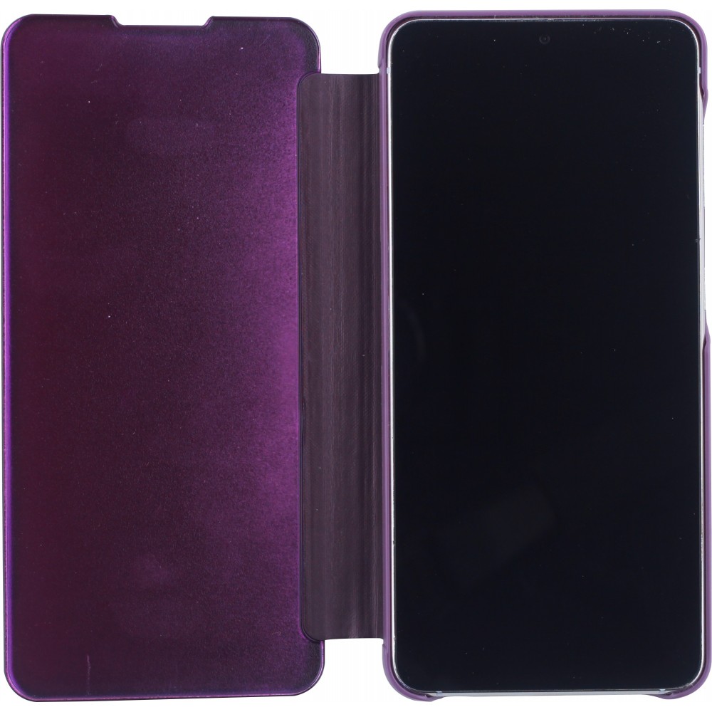 Hülle Samsung Galaxy S21 Ultra 5G - Clear View Cover - Violett