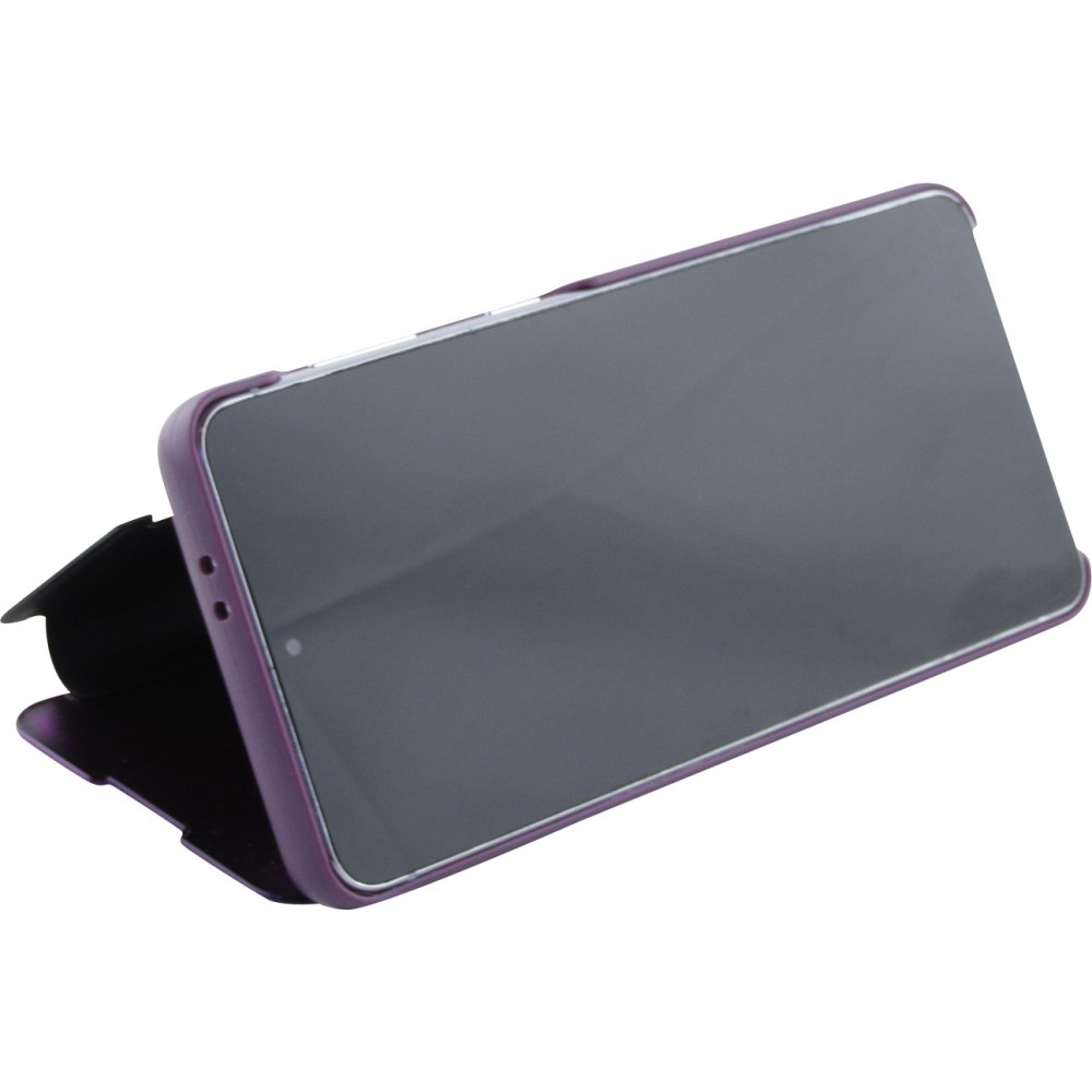 Hülle Samsung Galaxy S21 5G - Clear View Cover - Violett