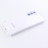 Coque Samsung Galaxy S22+ - Gel Transparent Silicone Bumper anti-choc avec protections pour coins