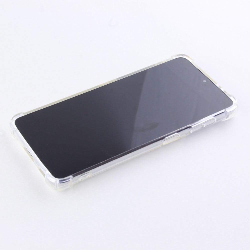 Hülle Samsung Galaxy S21+ 5G - Gummi Transparent Gel Bumper mit extra Schutz für Ecken Antischock