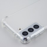 Coque Samsung Galaxy S22+ - Gel Transparent Silicone Bumper anti-choc avec protections pour coins