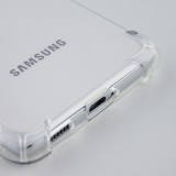 Coque Samsung Galaxy S21 5G - Gel Transparent Silicone Bumper anti-choc avec protections pour coins