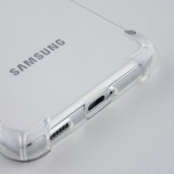 Hülle Samsung Galaxy S22 - Gummi Transparent Gel Bumper mit extra Schutz für Ecken Antischock