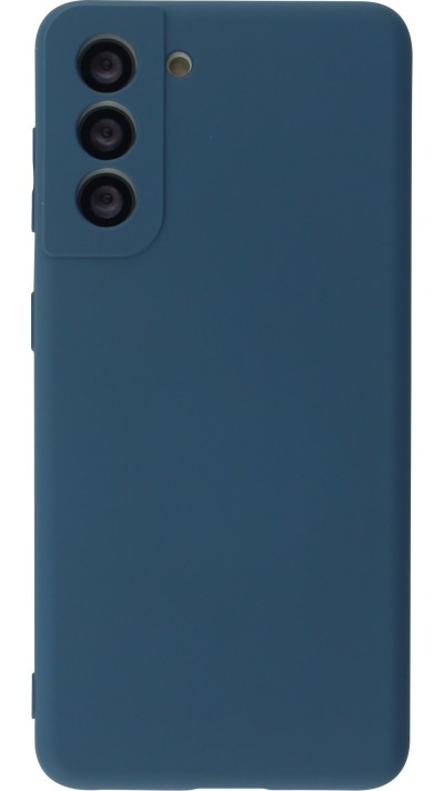 Coque Samsung Galaxy S21 FE 5G - Soft Touch - Bleu foncé