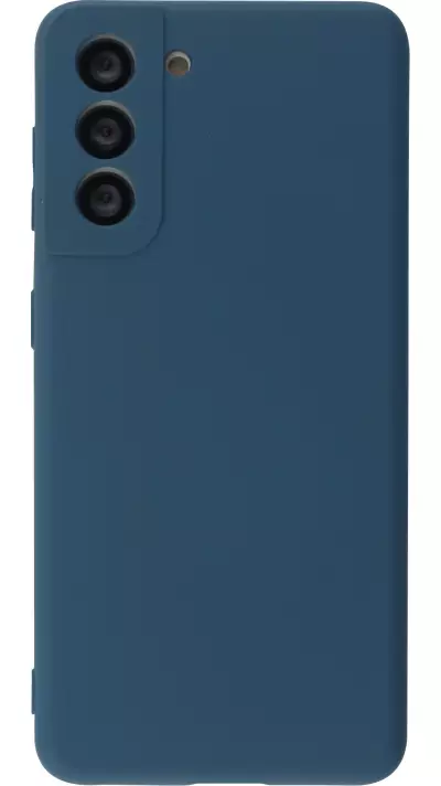 Coque Samsung Galaxy S21+ 5G - Soft Touch - Bleu foncé