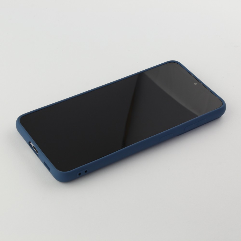 Coque Samsung Galaxy S22 - Soft Touch - Bleu foncé