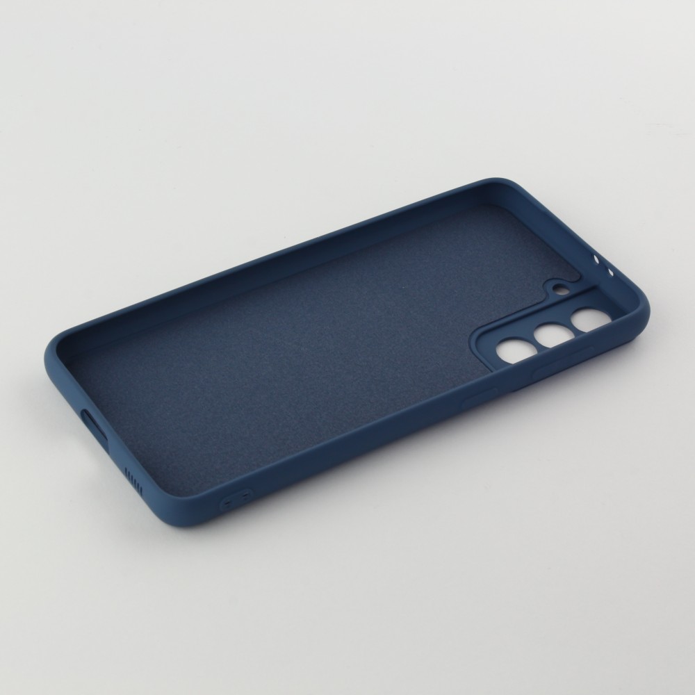 Coque Samsung Galaxy S21 FE 5G - Soft Touch - Bleu foncé