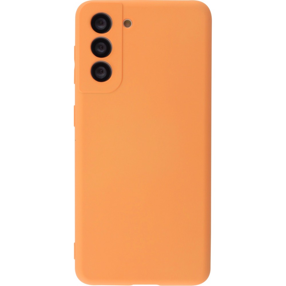 Hülle Samsung Galaxy S21+ 5G - Soft Touch - Orange